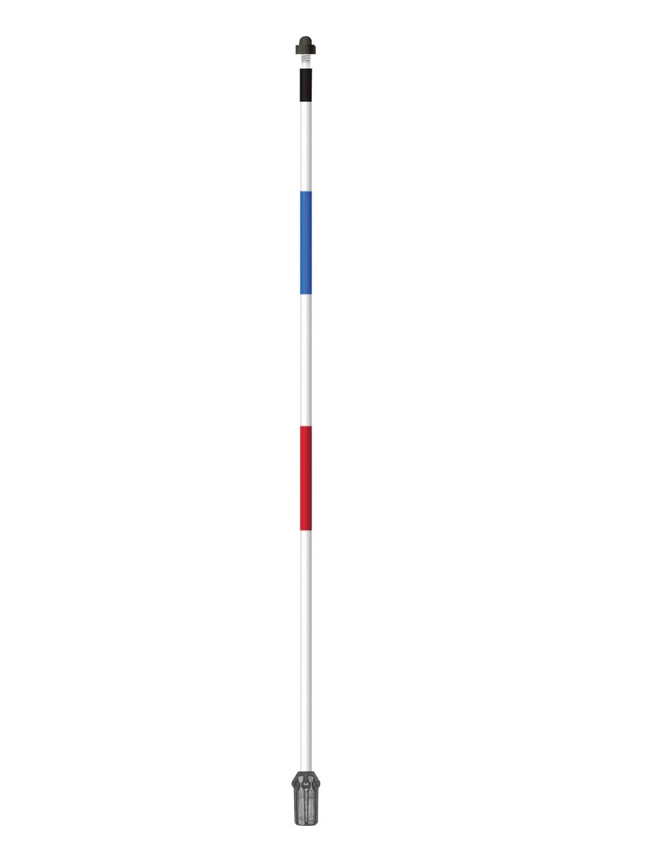 Wittek flagstick white blue red